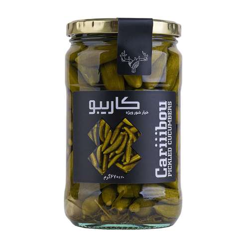 خیارشور ویژه کاریبو - 670 گرم