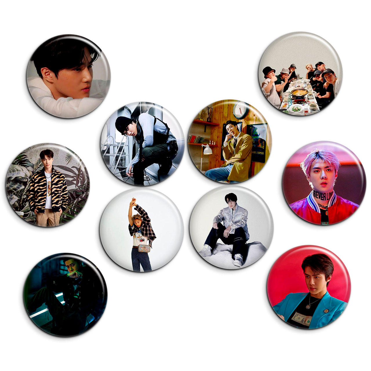 پیکسل پرمانه طرح exo کد pmg.5408 مجموعه 10 عددی