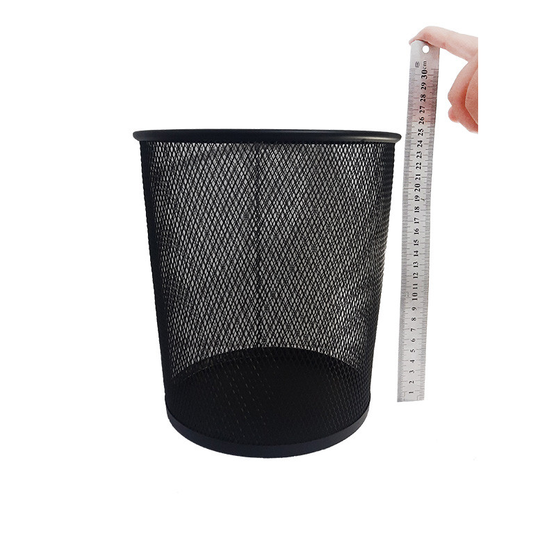 سطل زباله اداری سایز متوسط مدل توری فلزی