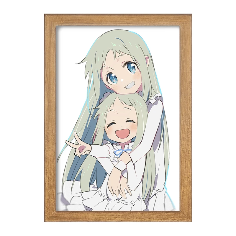 تابلو خندالو مدل میکو هونما انیمه آنوهانا کد 31990