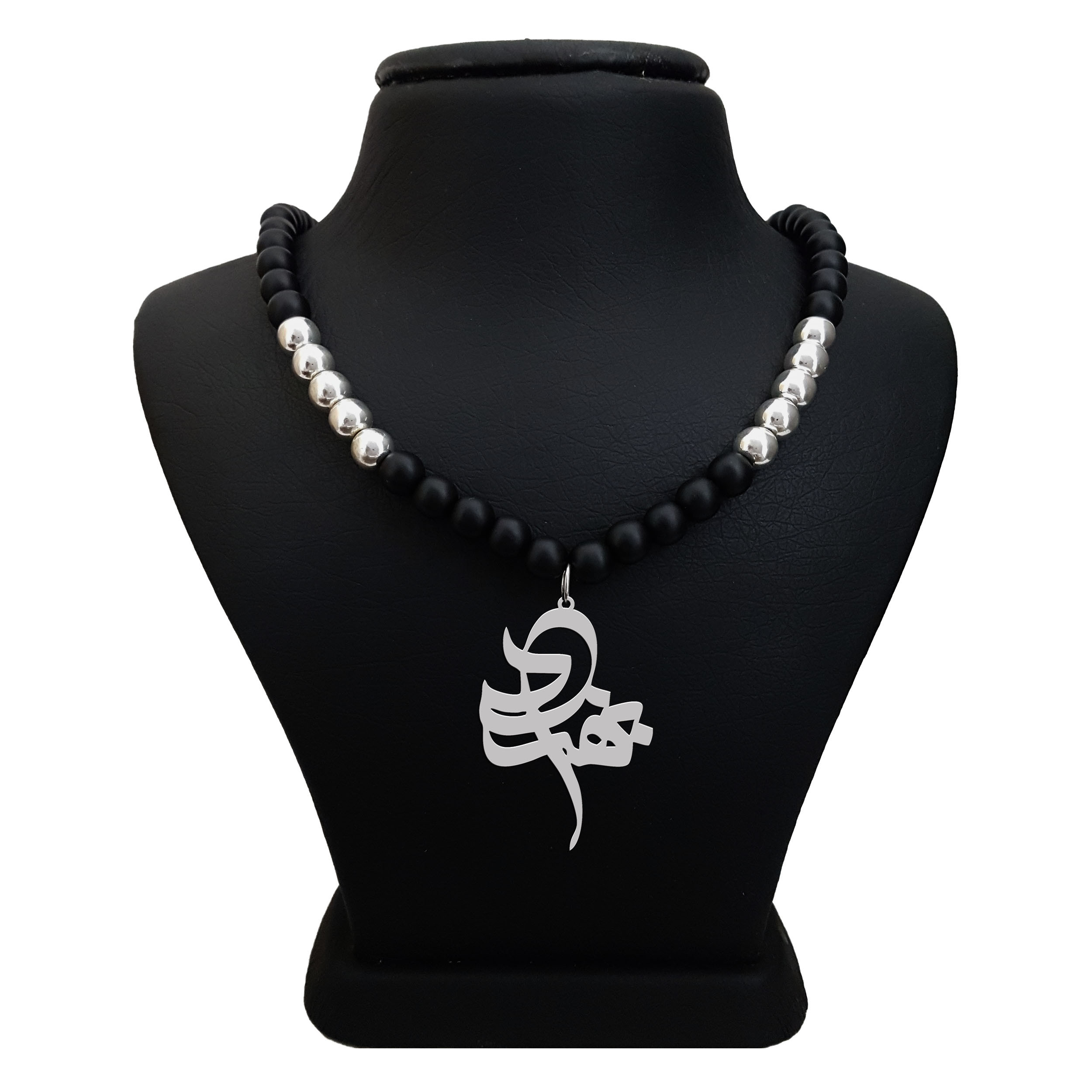 گردنبند نقره مردانه ترمه ۱ مدل بهزاد کد ma 1342 گردنبند نقره مردانه ترمه ۱ مدل بهزاد کد ma 1342