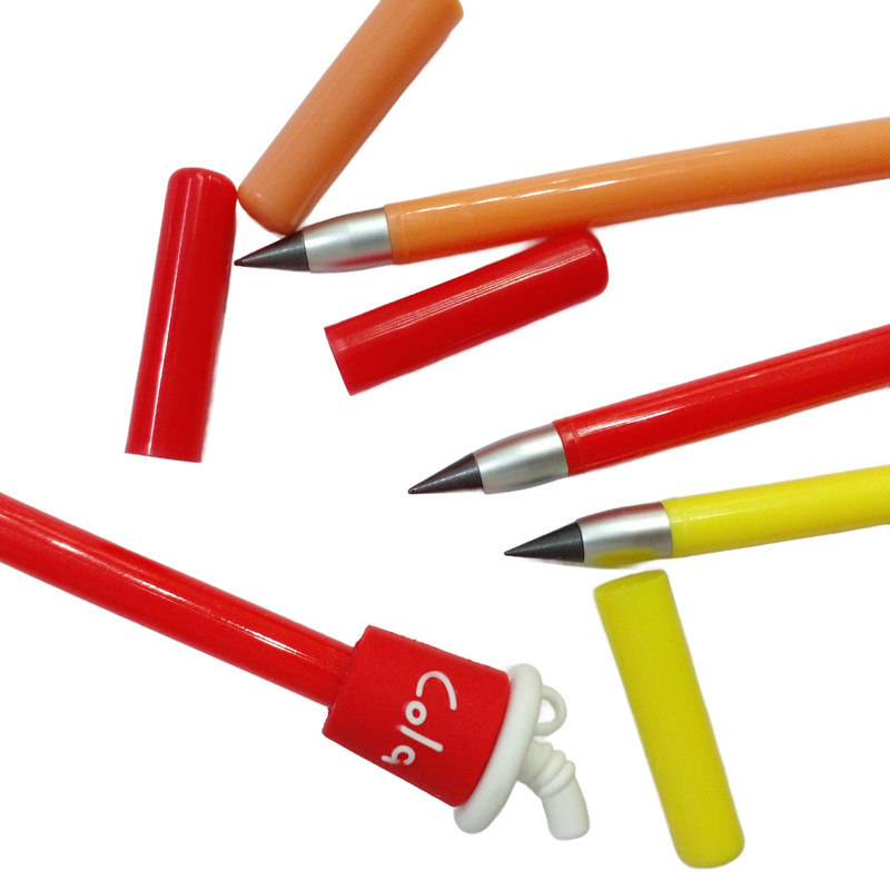 مداد مشکی مدل بینهایت طرح فست فود مجموعه 4 عددی