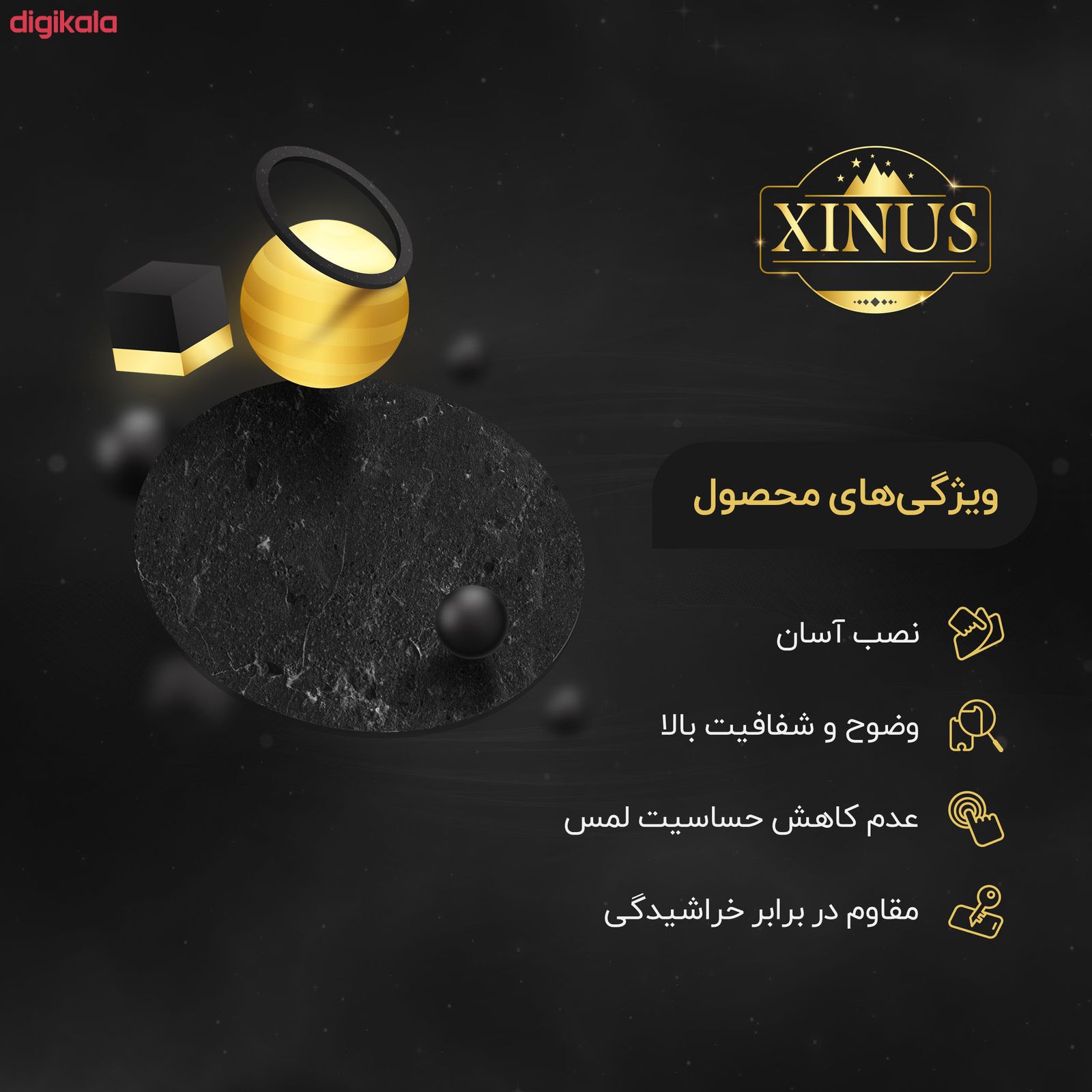 محافظ صفحه نمایش نانو ژینوس مدل NPX مناسب برای گوشی موبایل شیائومی Redmi K40 Pro Plus main 1 2