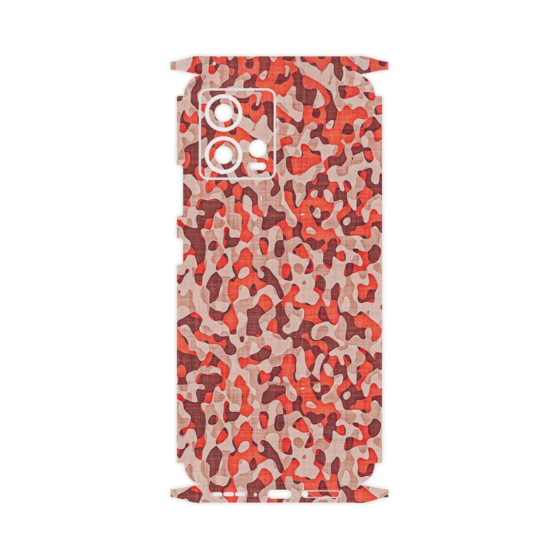 برچسب پوششی ماهوت مدل Red Infantry Army-FullSkin مناسب برای گوشی موبایل موتورولا Edge 30 Fusion