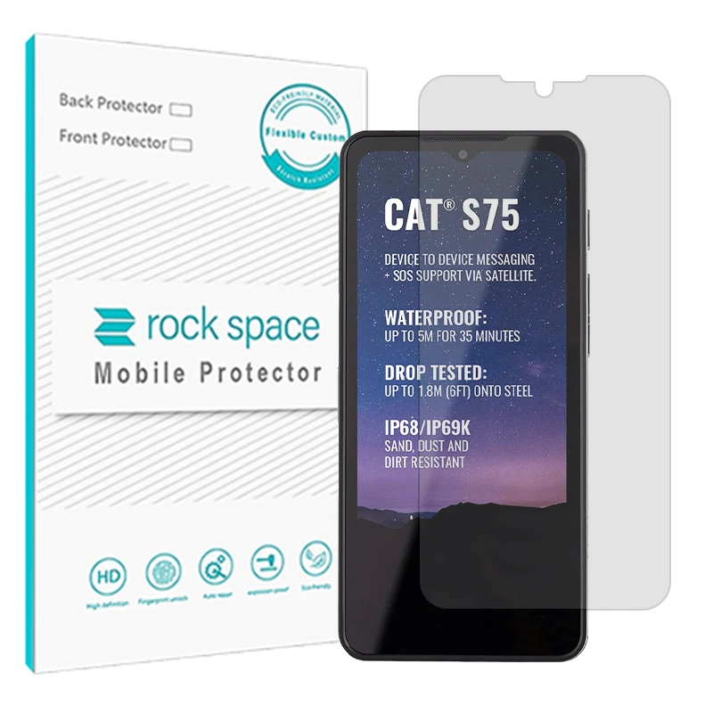 محافظ صفحه نمایش مات راک اسپیس مدل Resistant مناسب برای گوشی موبایل کاترپیلار S75