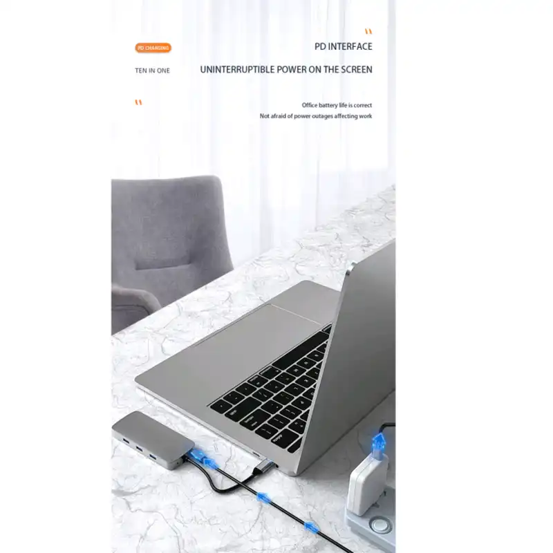 هاب 10 پورت USB-C مدل BL10V