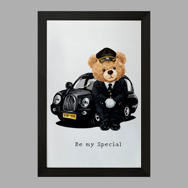 تابلو خندالو مدل تدی Teddy کد 26184