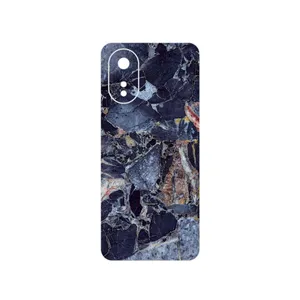 MAHOOT Broken black marble Cover Sticker for Oppo A38