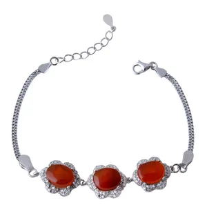   دستبند نقره زنانه بازرگانی میلادی کد DP_110