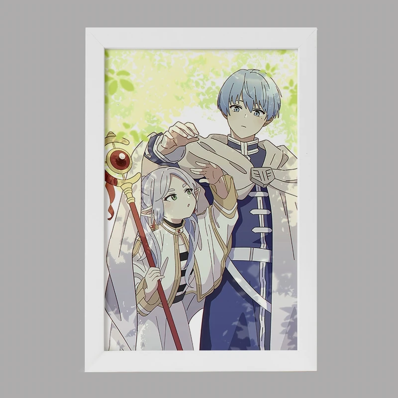 تابلو خندالو مدل فریرن و هیمل انیمه فریرن کد 33866