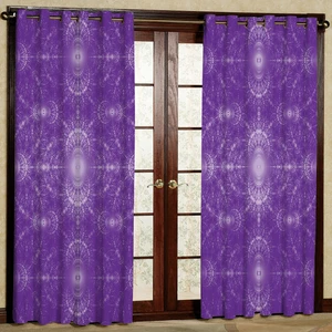 پرده مدل مخمل پانچی کد 2721 سایز 200x140 سانتی متر