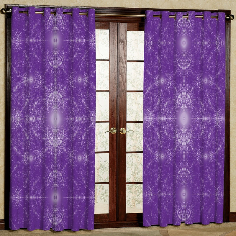 پرده مدل مخمل پانچی کد 2721 سایز 200x140 سانتی متر