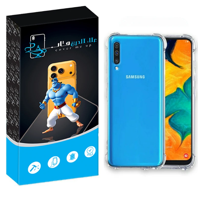 کاور علاالدین قاب مدل Crystal مناسب برای گوشی موبایل سامسونگ Galaxy A70