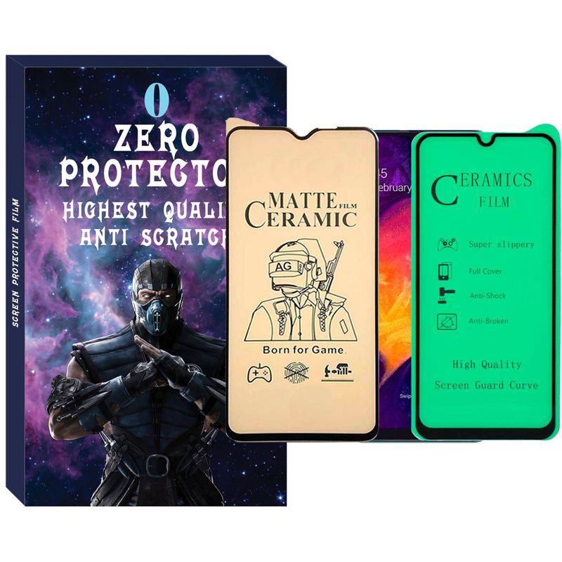 محافظ صفحه نمایش نانو زیرو مدل Zmc-01 مناسب برای گوشی موبایل سامسونگ Galaxy A31 مجموعه 2 عددی
