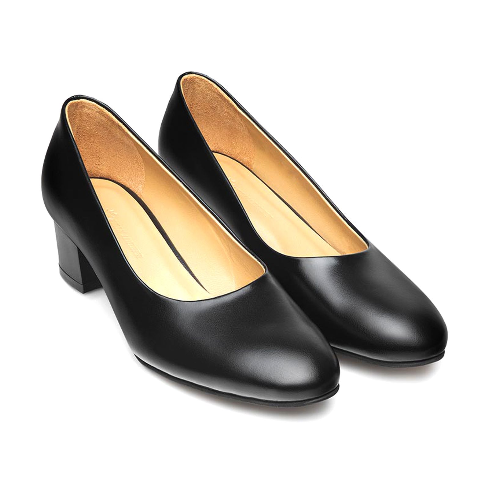 کفش پاشنه‌دار زنانه نوین چرم مدل WS3721 -  - 5