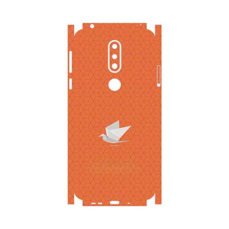 برچسب پوششی ماهوت مدل Minimalist origami bird-FullSkin مناسب برای گوشی موبایل نوکیا 7.1