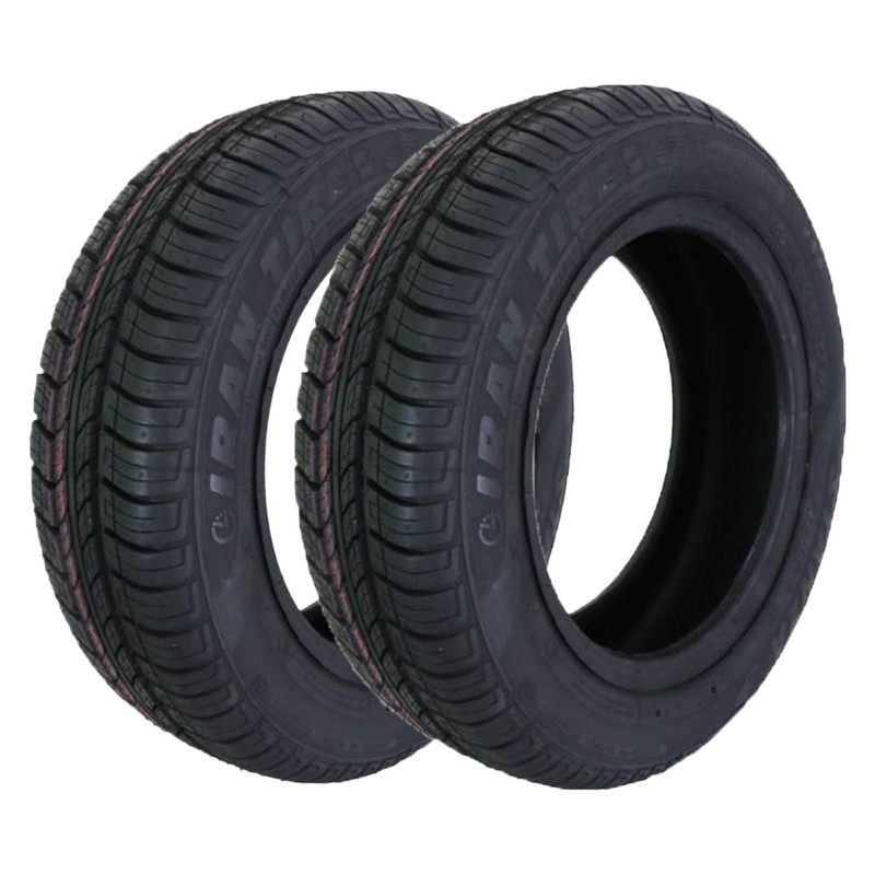 لاستیک خودرو سواری ایران تایر مدل RONIKA سایز 205/55R16 دو حلقه با طراحی گل رنیکا، مقاومت بالا، مناسب جاده‌های تخت و شیب‌دار، چسبندگی سطح A در شرایط خیس
