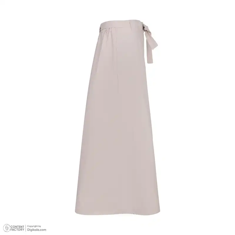 دامن راسته زنانه رخت پارسی مدل 106 رنگ کرم