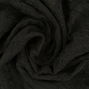 پارچه لباس مدل تور سوزندوزی 009