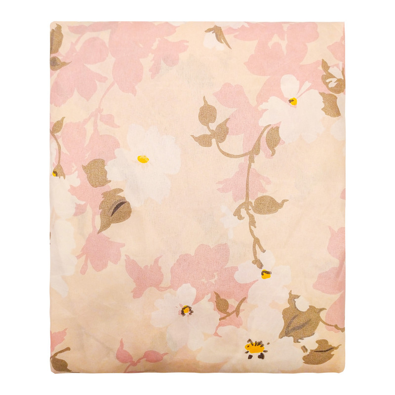 ملحفه آدنو مدل Damask کد CH16 یک نفره سایز 120x200 سانتیمتر