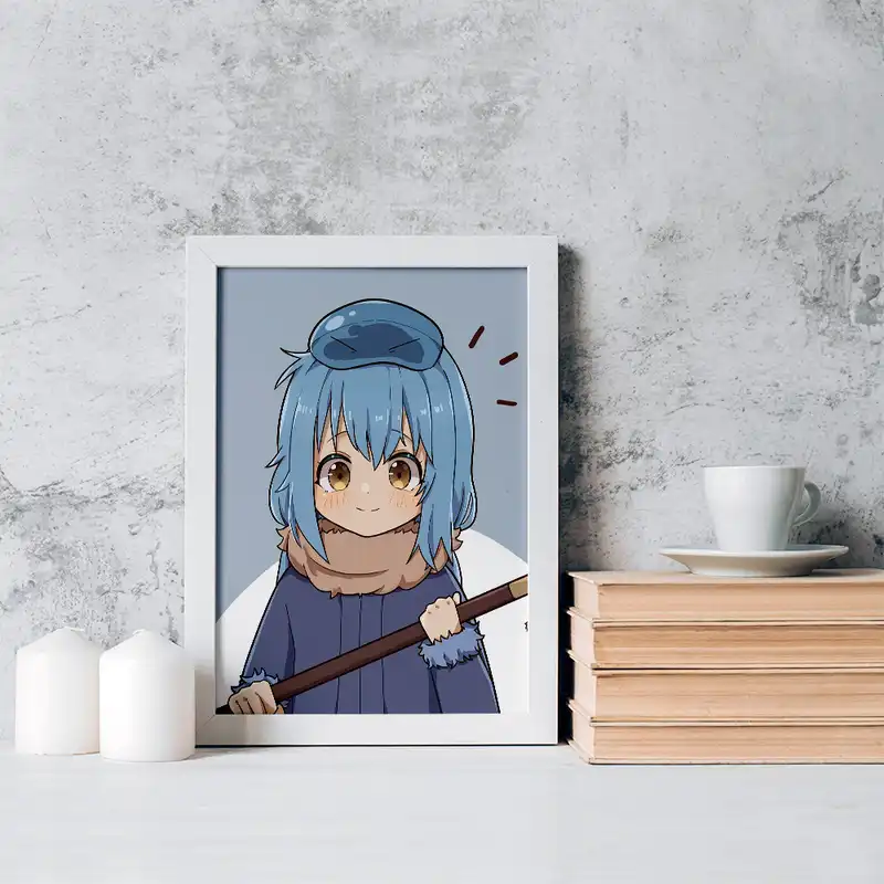 تابلو خندالو مدل ریمورو تمپست انیمه اسلایم کد 15593