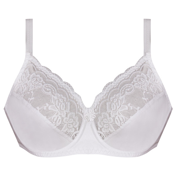 سوتین زنانه پانیذ مدل فنردار گیپوری کد 44400