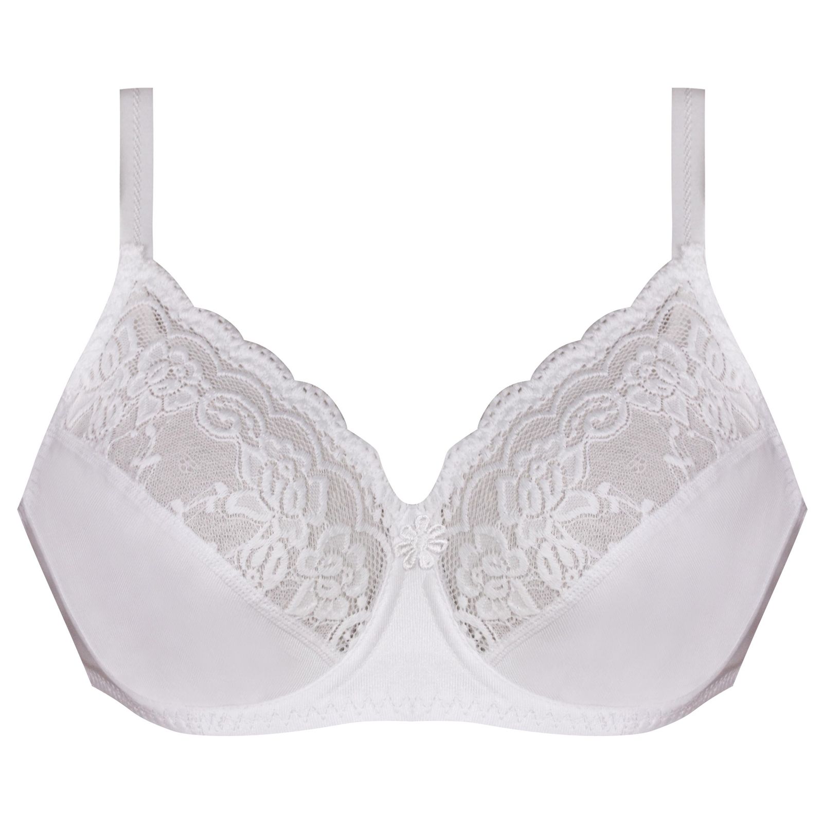 سوتین زنانه پانیذ مدل فنردار گیپوری کد 44400 - - 2