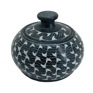 قندان سنگی طرح طنابی کد FSP519