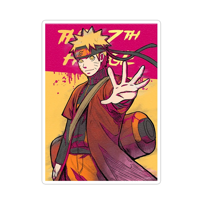 استیکر تزئینی موبایل و تبلت ماسا دیزاین مدل AS015 ANIME