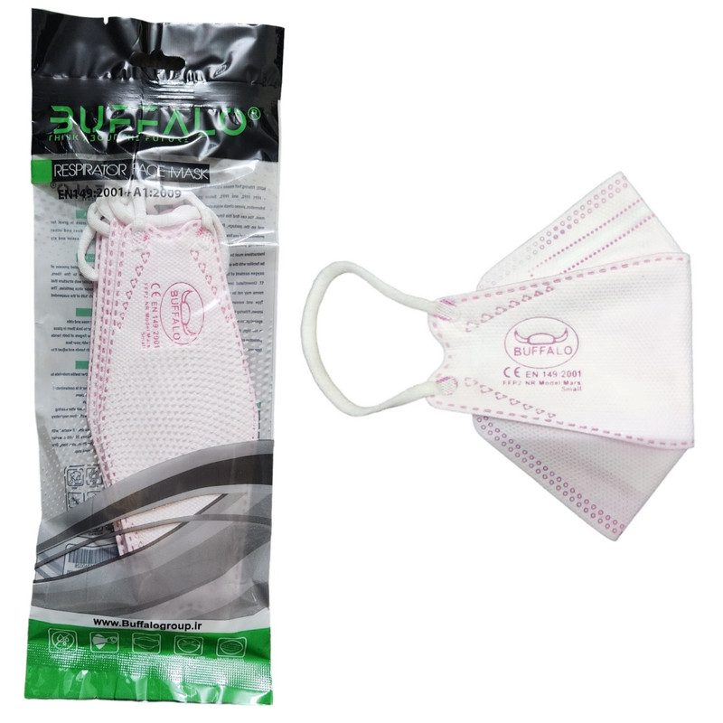 ماسک تنفسی کودک بوفالو مدل سه بعدی 4 لایه بسته 30 عددی