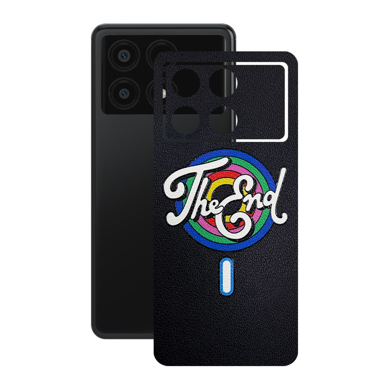 برچسب پوششی ریمکس مدل Leth طرح THE END مناسب برای گوشی موبایل شیائومی Poco X6 Pro