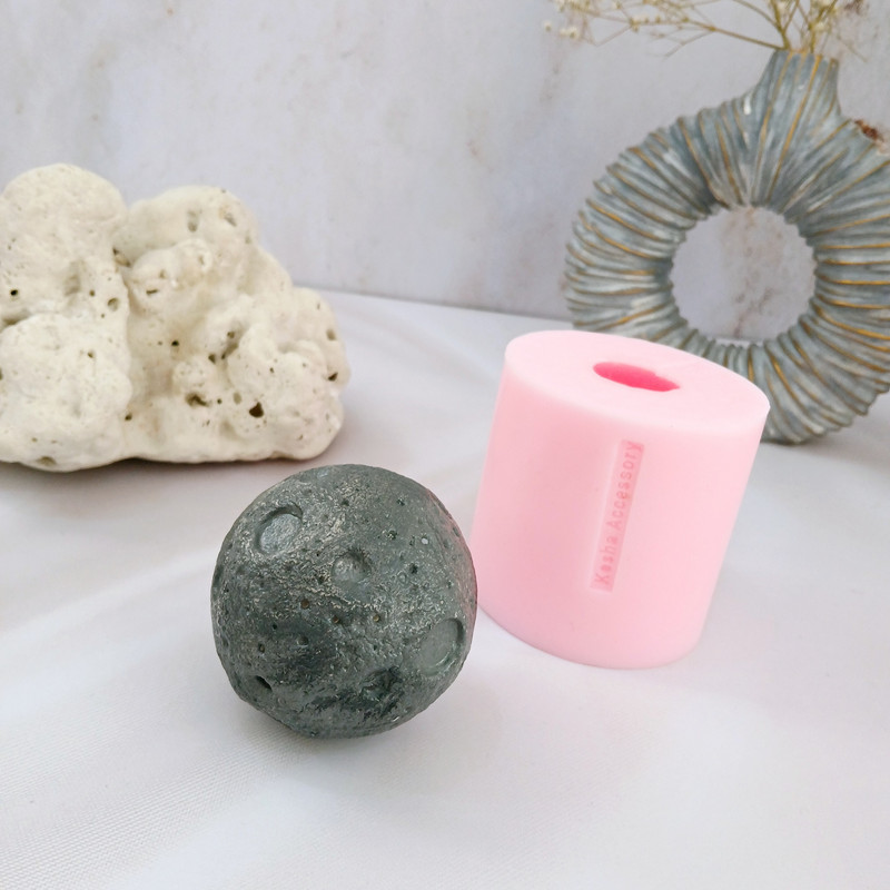 قالب شمع کوشا اکسسوری مدل کره ماه