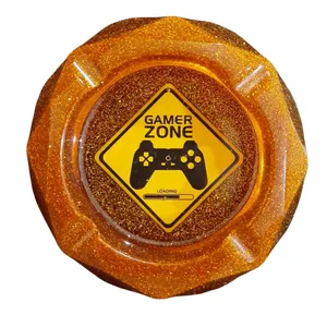 زیرسیگاری مدل رزین طرح Gamer Zone