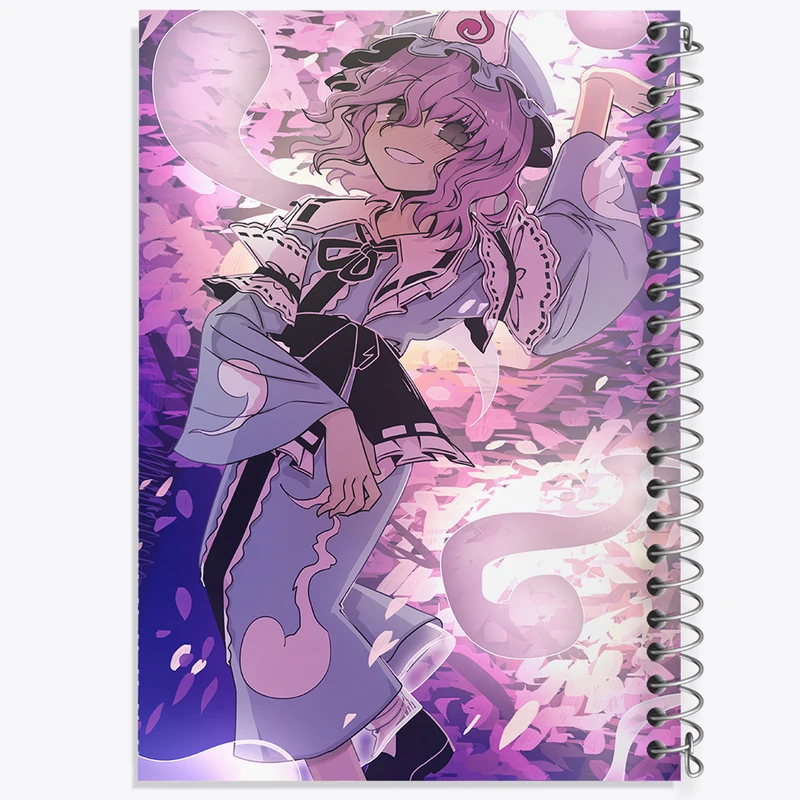 دفتر نت موسیقی 50 برگ خندالو مدل بازی توهو (Touhou) کد 35741