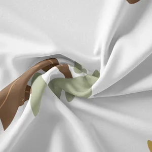  پارچه ملحفه پارچه باما مدل مخمل طرح درخت  5011486
