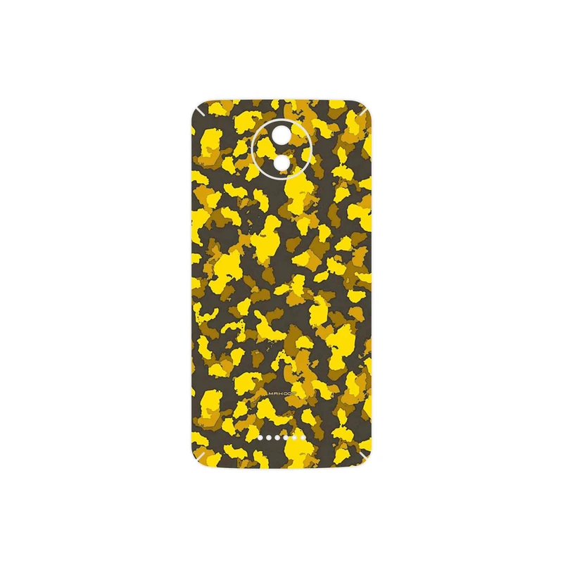 برچسب پوششی ماهوت مدل Yellow Infantry Army مناسب برای گوشی موبایل موتورولا Moto C Plus