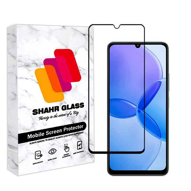 محافظ صفحه نمایش شهر گلس مدل FULPLUSSH مناسب برای گوشی موبایل شیائومی Redmi 13R