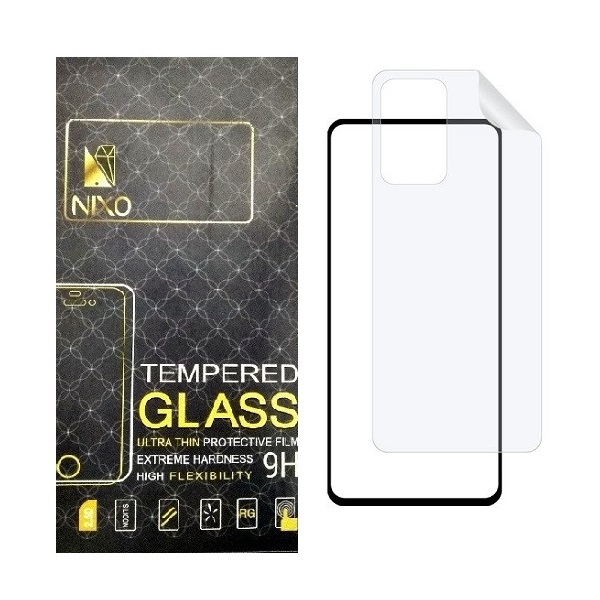 محافظ صفحه نمایش نیکسو مدل 2FN مناسب برای گوشی موبایل شیائومی Poco F3 به همراه محافظ پشت گوشی