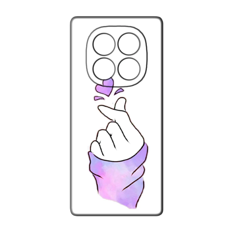 کاور طرح دخترانه کد 54 مناسب برای گوشی موبایل شیائومی Redmi Note 14 Pro Plus