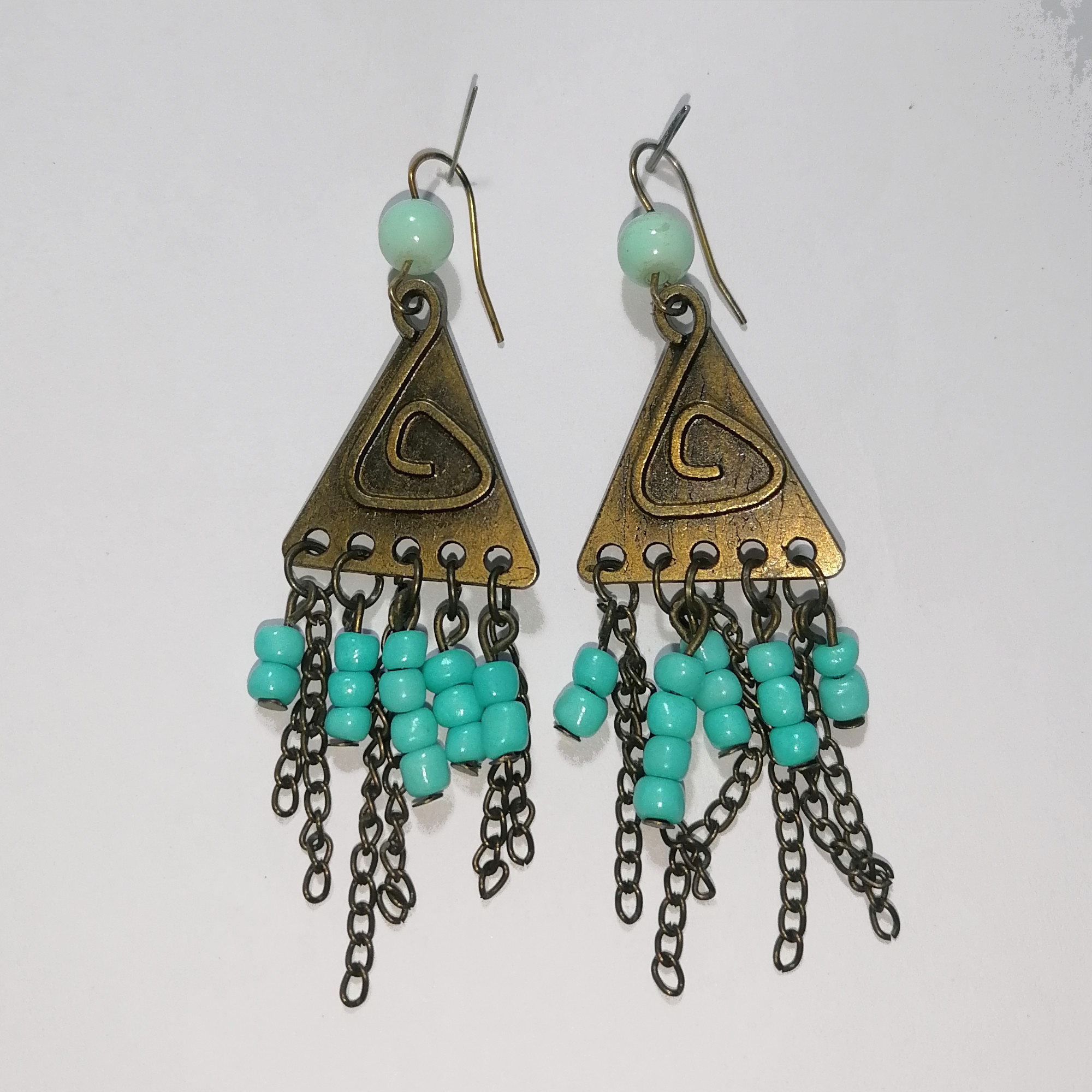 گوشواره دخترانه مدل مهره ای گوشواره دخترانه مدل مهره ای