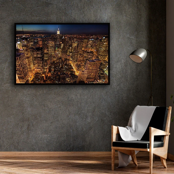 تابلو نوری بکلیت طرح منظره شهری مدل B-D1676