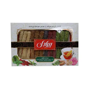 نبات نی دار هشت طعم پیرادل - 450 گرم