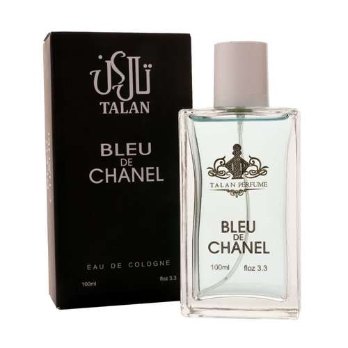 ادوپرفیوم تالان مدل بلو د شنل حجم 100 میلی‌لیتر