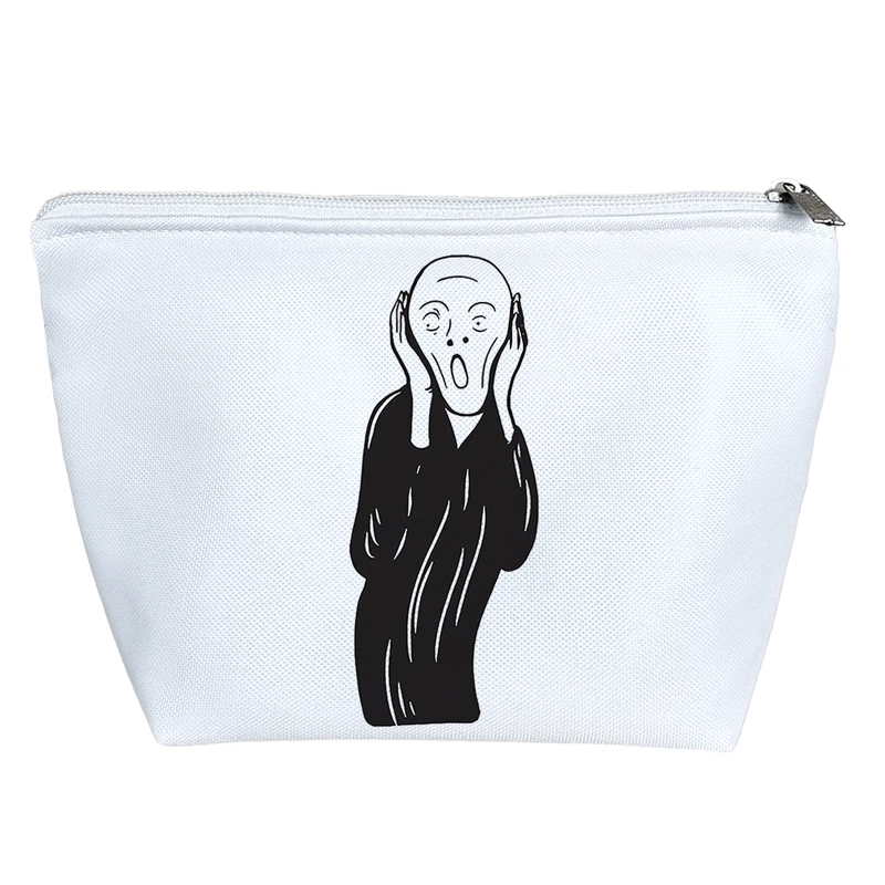 کیف لوازم آرایش دخترانه خندالو مدل نقاشی جیغ کد 6368