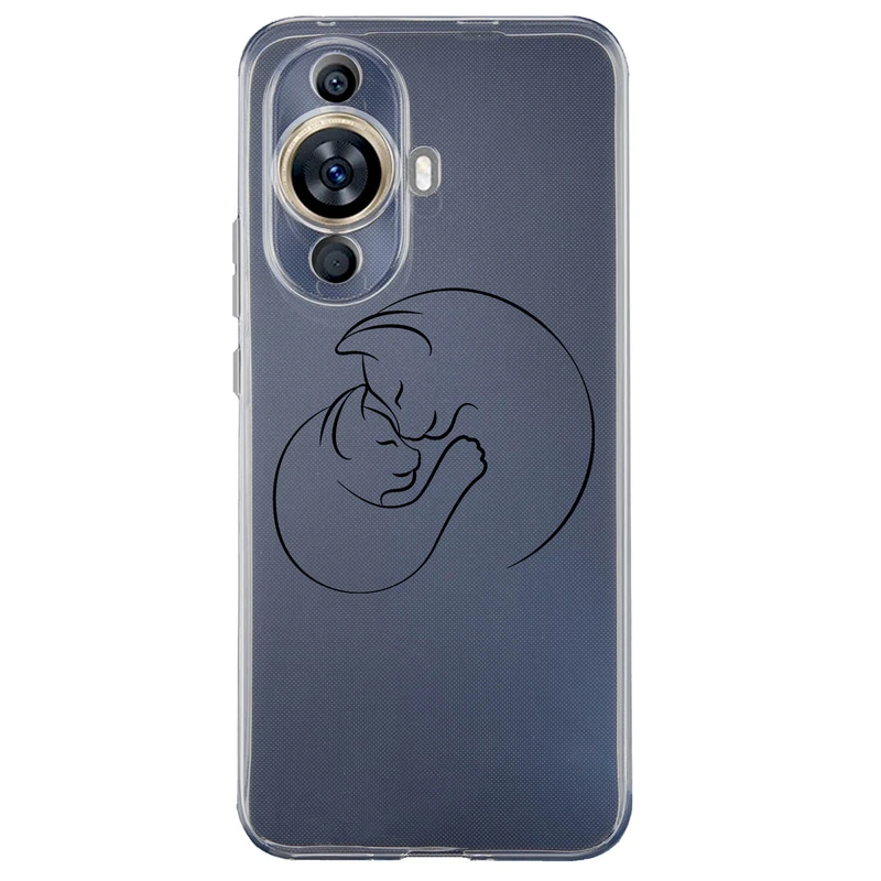 کاور مگافون طرح گربه مدل C61-B مناسب برای گوشی موبایل هوآوی Nova 11