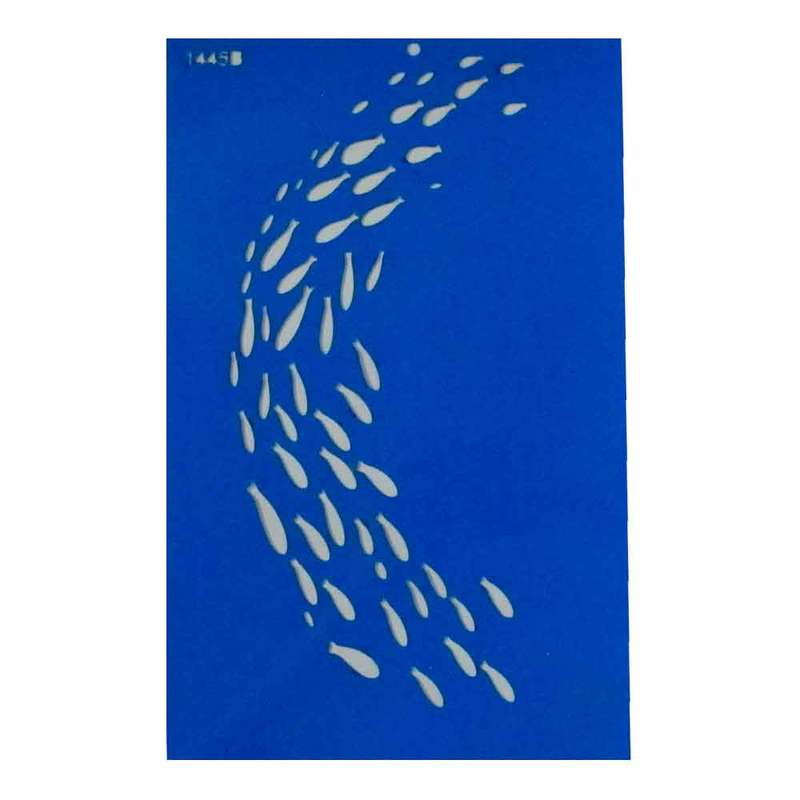 شابلون طرح ماهی کد Fr619