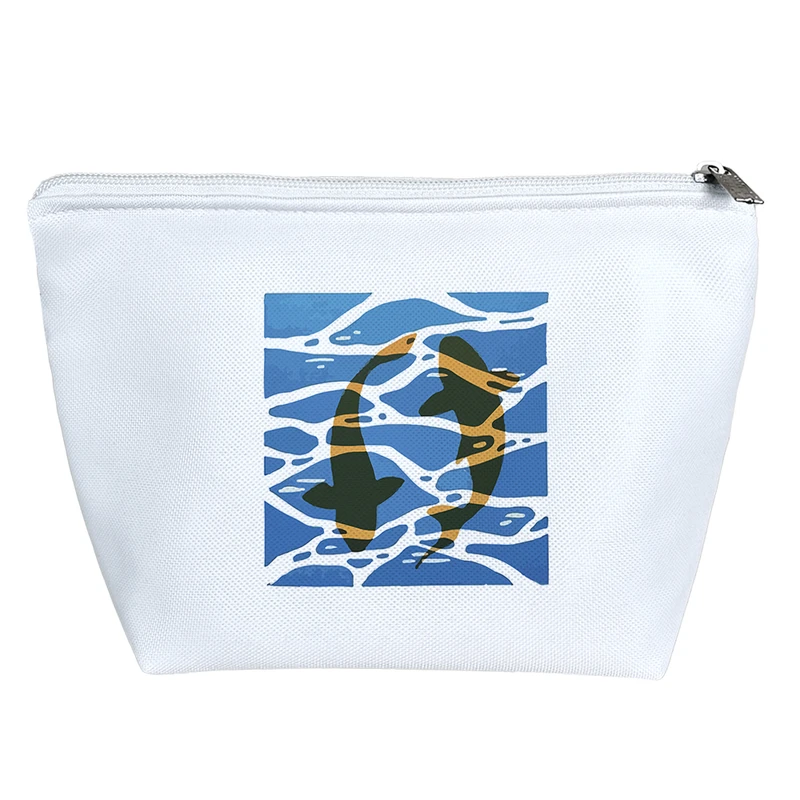 کیف لوازم آرایش دخترانه خندالو مدل ماهی کد 8784