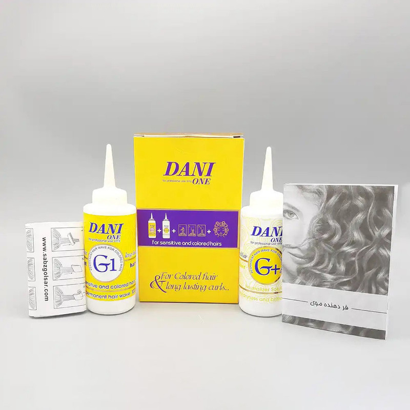 محلول فر کننده مو دنی وان مدل G حجم 100 میلی لیتر مجموعه 2 عددی