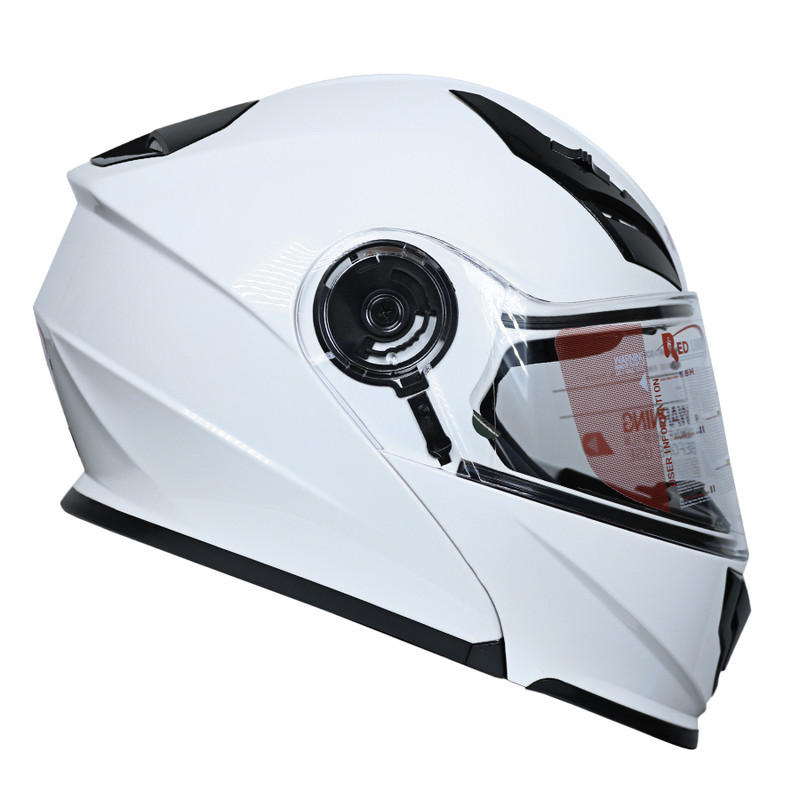 کلاه کاسکت فک متحرک ردلاین مدل 939 whte lose