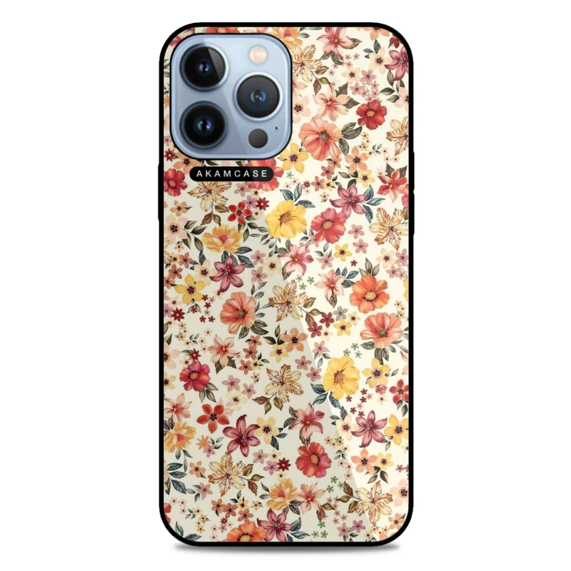 کاور آکام مدل AMC-WA13PROMAX-FLOWERS10 مناسب برای گوشی موبایل اپل iPhone 13 Pro Max